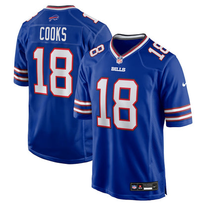 Brandin Cooks 18 Buffalo Bills Team Game Men Jersey - Royal