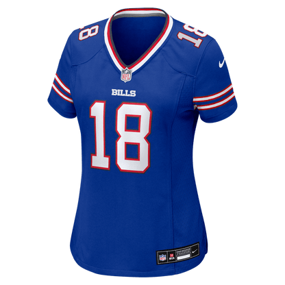 Brandin Cooks 18 Buffalo Bills Women's Team Game Jersey - Royal