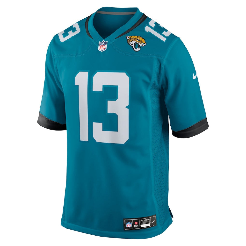 Tim Jones 13 Jacksonville Jaguars Team Game Men Jersey - Teal