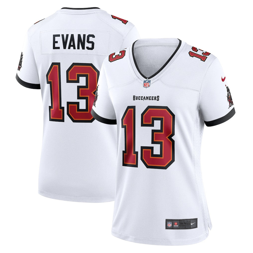 Mike Evans 13 Tampa Bay Buccaneers Women's Game Jersey - White