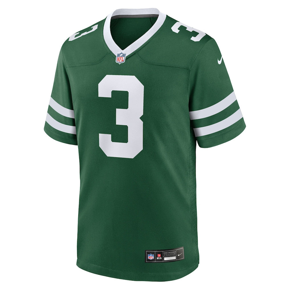 John Metchie III 3 New York Jets Team Game Men Jersey - Legacy Green