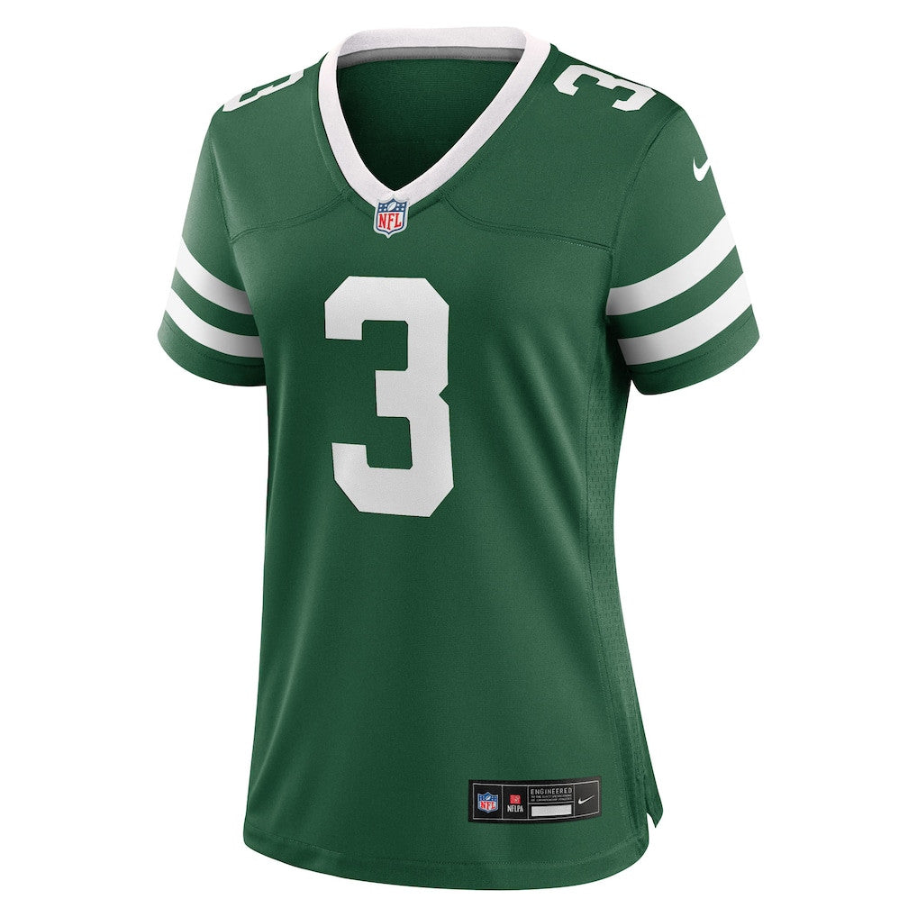 John Metchie III 3 New York Jets Women's Team Game Jersey - Legacy Green
