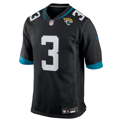 Jakobi Meyers 3 Jacksonville Jaguars Alternate Game Men Jersey - Black