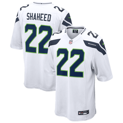 Rashid Shaheed 22 Seattle Seahawks Game Men Jersey - White