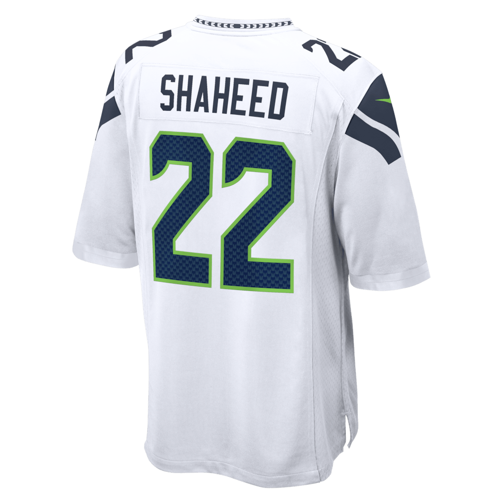 Rashid Shaheed 22 Seattle Seahawks Game Men Jersey - White