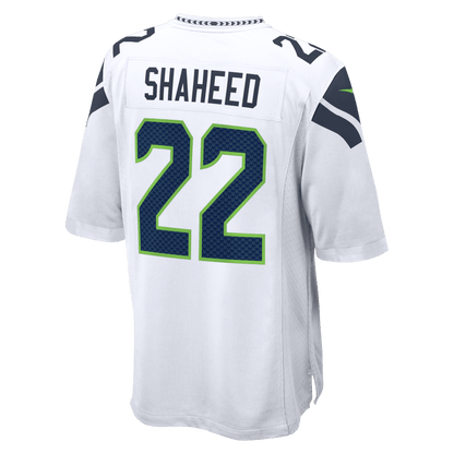 Rashid Shaheed 22 Seattle Seahawks Game Men Jersey - White