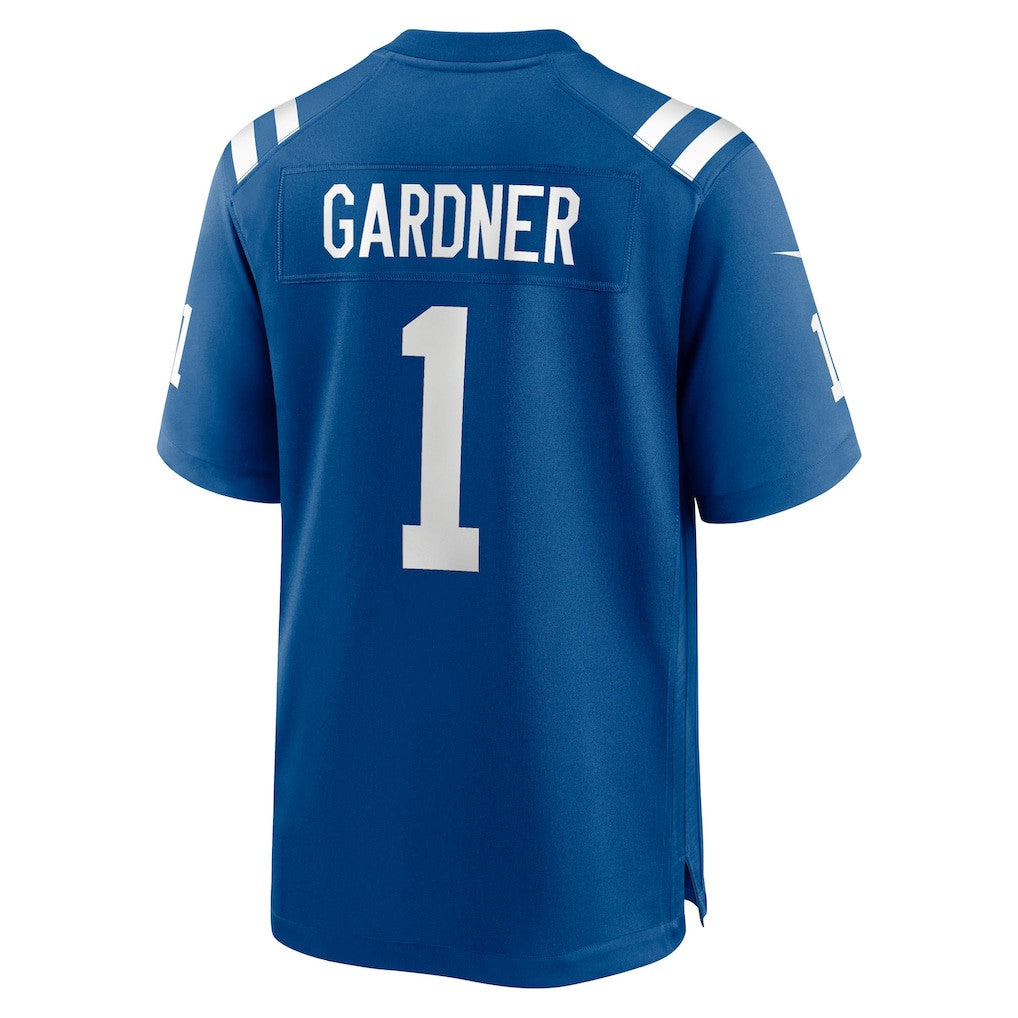 Ahmad Sauce Gardner 1 Indianapolis Colts Team Game Men Jersey - Royal