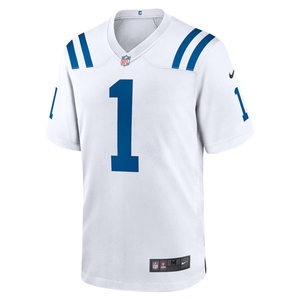Ahmad Sauce Gardner 1 Indianapolis Colts Game Men Jersey - White