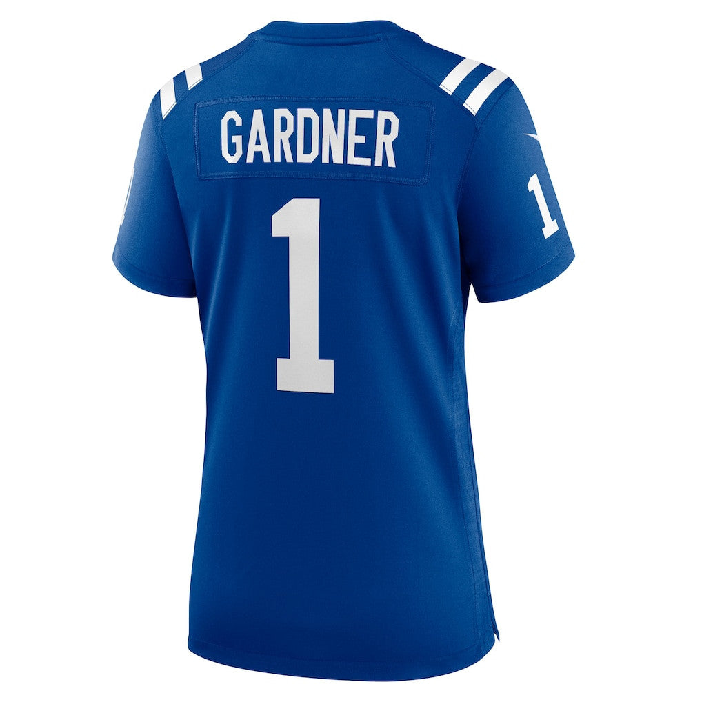 Ahmad Sauce Gardner 1 Indianapolis Colts Women's Team Game Jersey - Royal