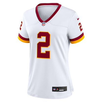 Marshon Lattimore 2 Washington Commanders Women's Alternate 2 Super Bowl Era Game Jersey - White