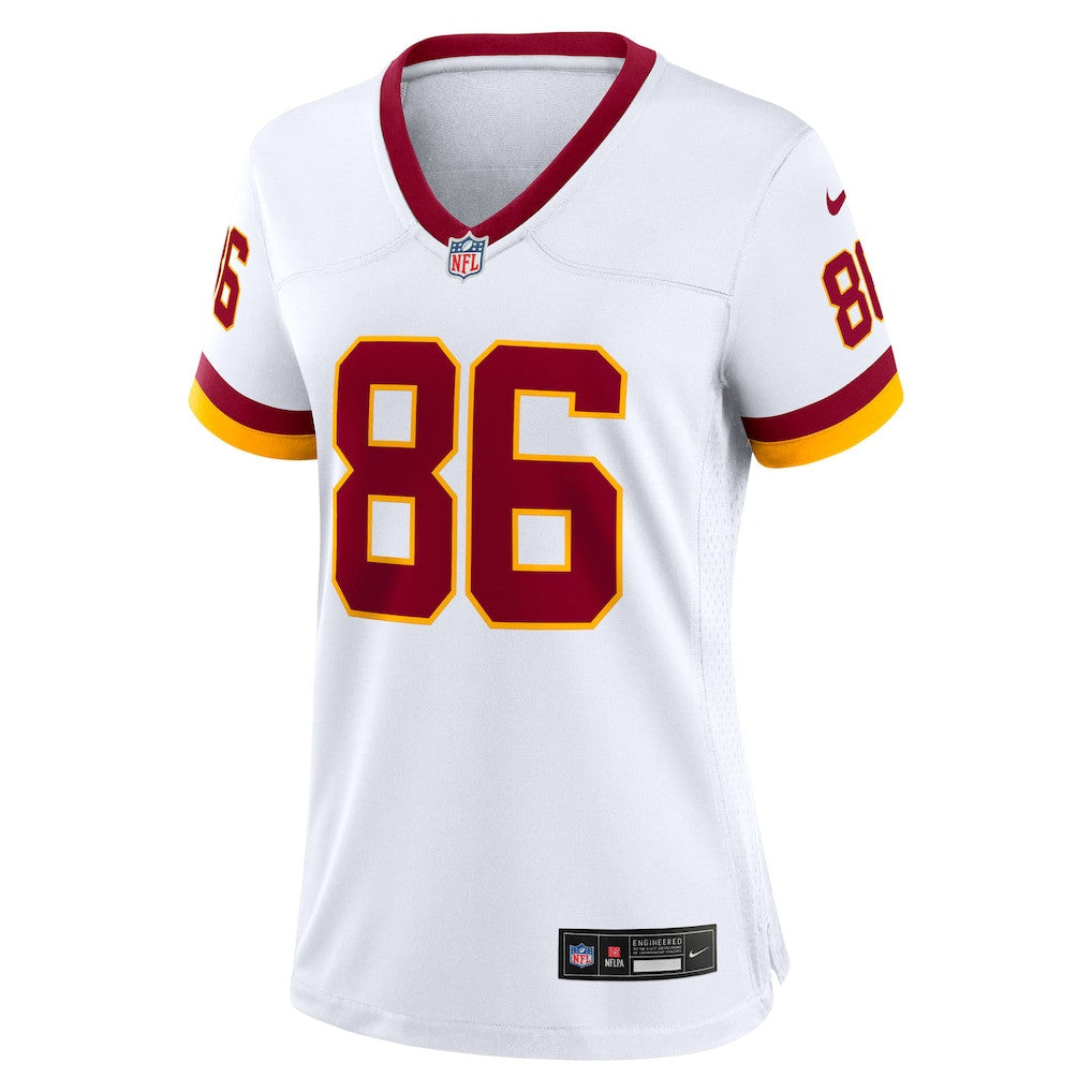 Zach Ertz 86 Washington Commanders Women's Alternate 2 Super Bowl Era Game Jersey - White