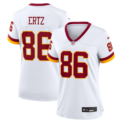 Zach Ertz 86 Washington Commanders Women's Alternate 2 Super Bowl Era Game Jersey - White