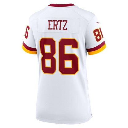 Zach Ertz 86 Washington Commanders Women's Alternate 2 Super Bowl Era Game Jersey - White