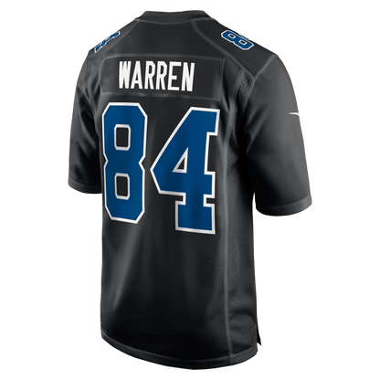 Tyler Warren 84 Indianapolis Colts Fashion Game Men Jersey - Carbon Black