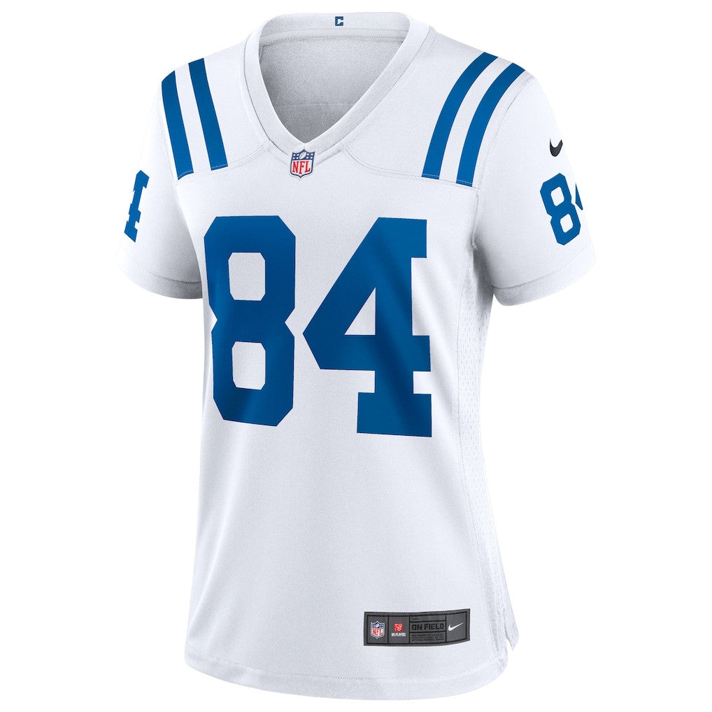 Tyler Warren 84 Indianapolis Colts Women's Game Jersey - White