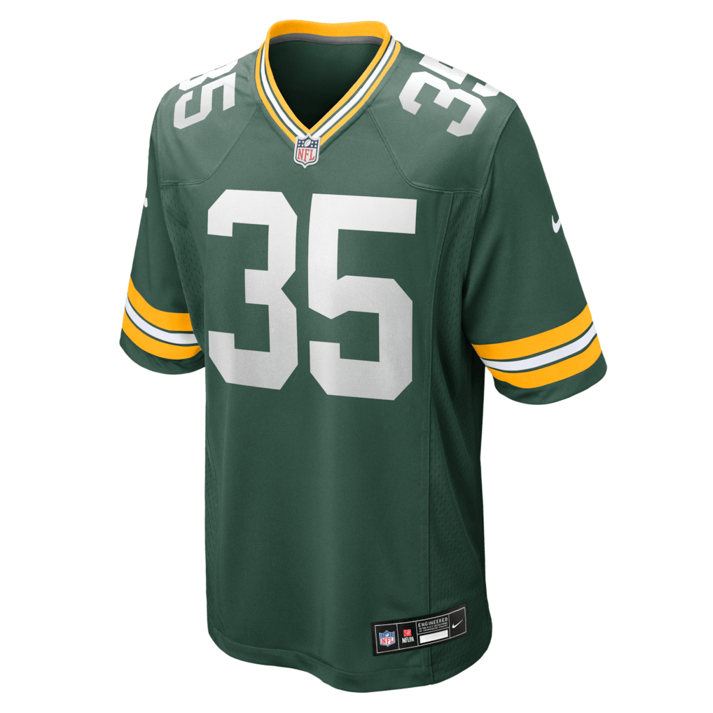 Lucas Havrisik 35 Green Bay Packers Team Game Men Jersey - Green