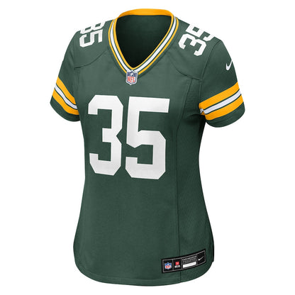 Lucas Havrisik 35 Green Bay Packers Women's Team Game Jersey - Green