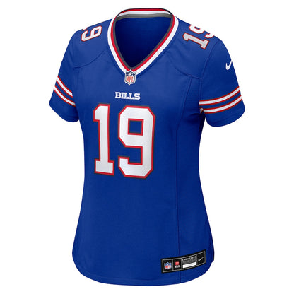 Mitch Wishnowsky 19 Buffalo Bills Women's Team Game Jersey - Royal