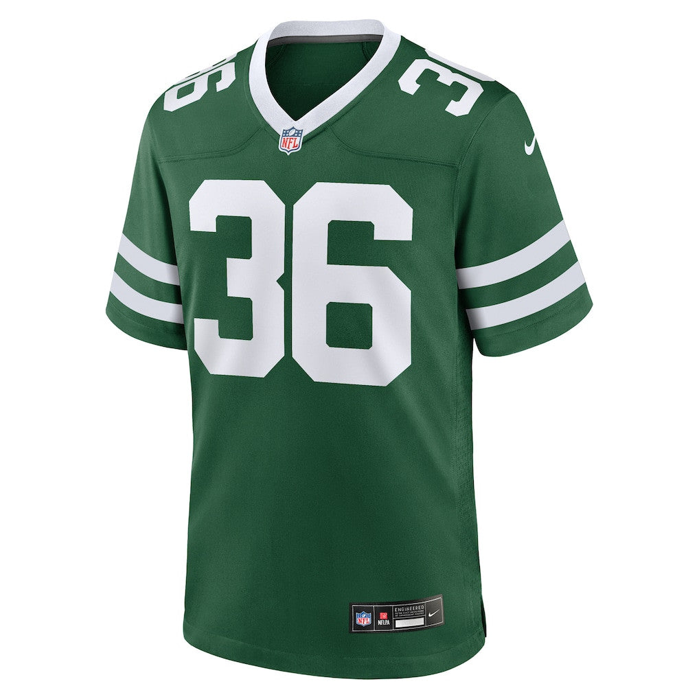 Khalil Herbert 36 New York Jets Team Game Men Jersey - Legacy Green
