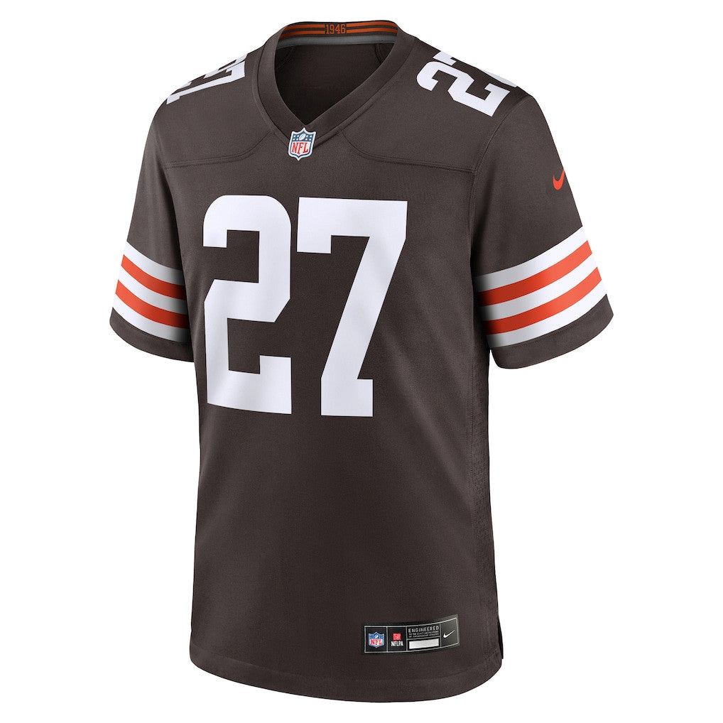 Ameer Speed 27 Cleveland Browns Team Game Men Jersey - Brown