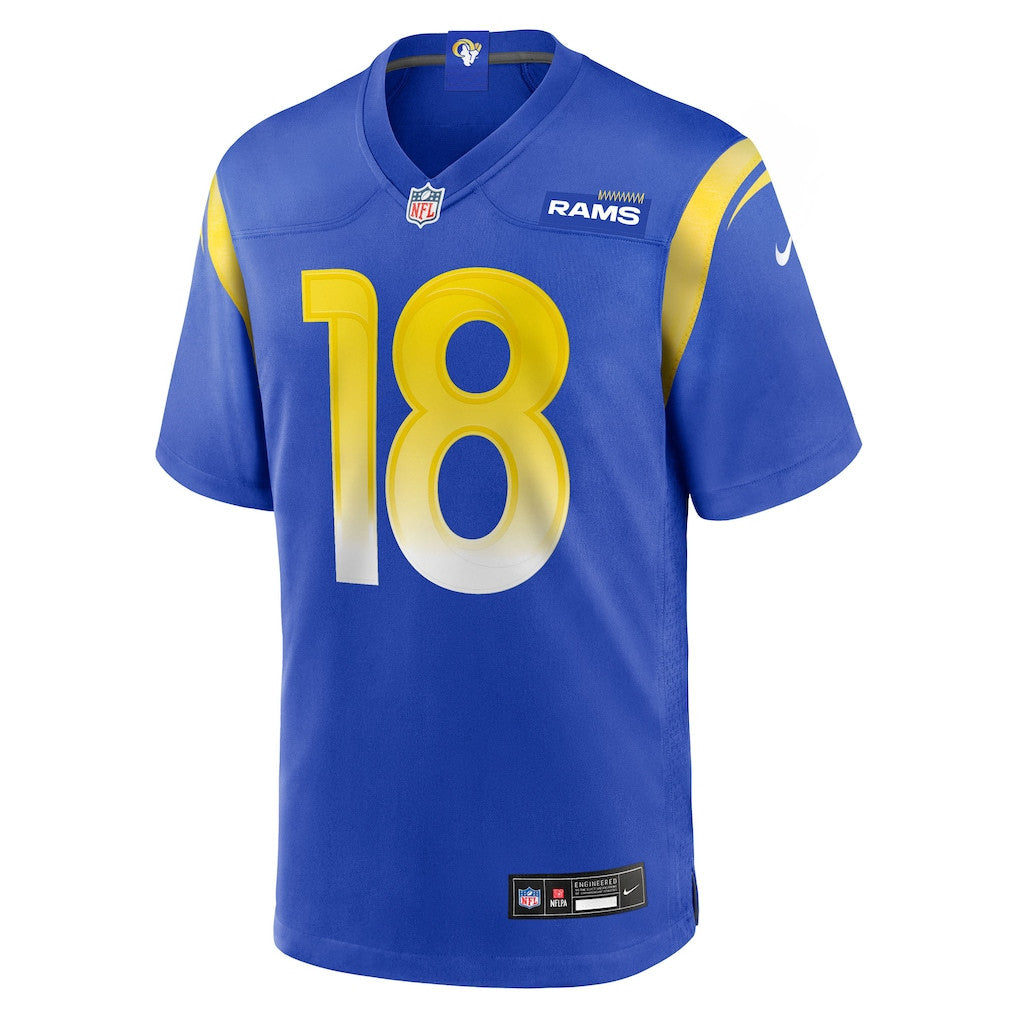 Terrance Ferguson 18 Los Angeles Rams Team Game Men Jersey - Royal
