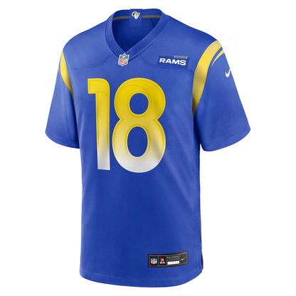 Terrance Ferguson 18 Los Angeles Rams Team Game Men Jersey - Royal