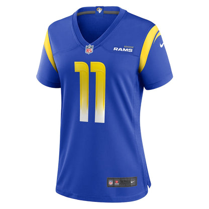 Jimmy Garoppolo 11 Los Angeles Rams Women's Team Game Jersey - Royal