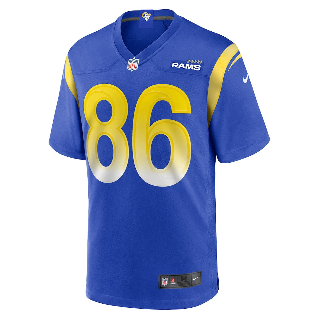 Colby Parkinson 86 Los Angeles Rams Game Men Jersey - Royal