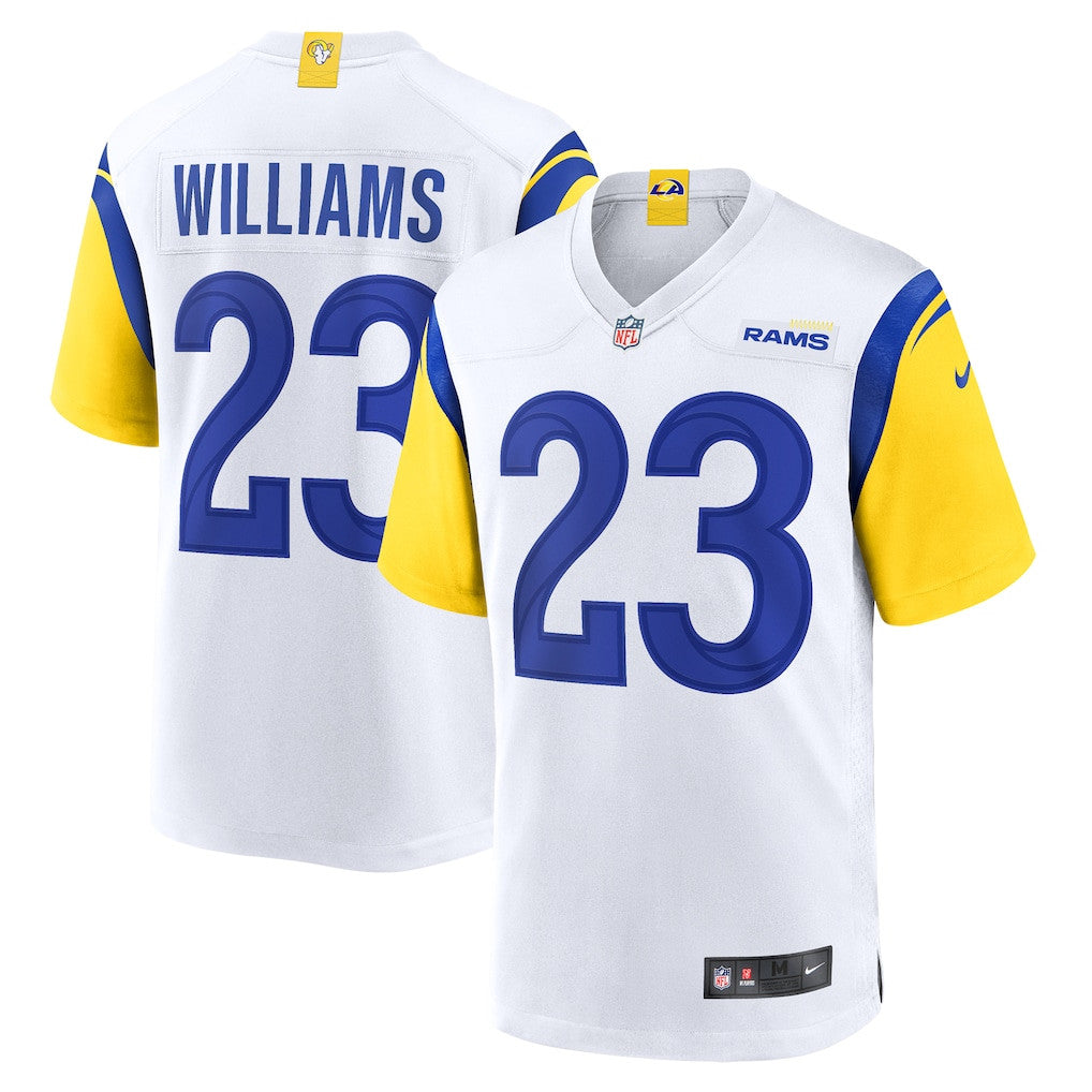 Kyren Williams 23 Los Angeles Rams Game Men Jersey - White