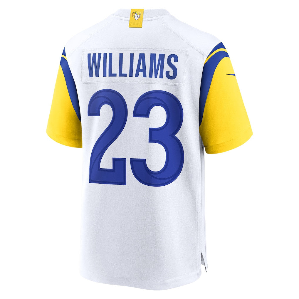Kyren Williams 23 Los Angeles Rams Game Men Jersey - White