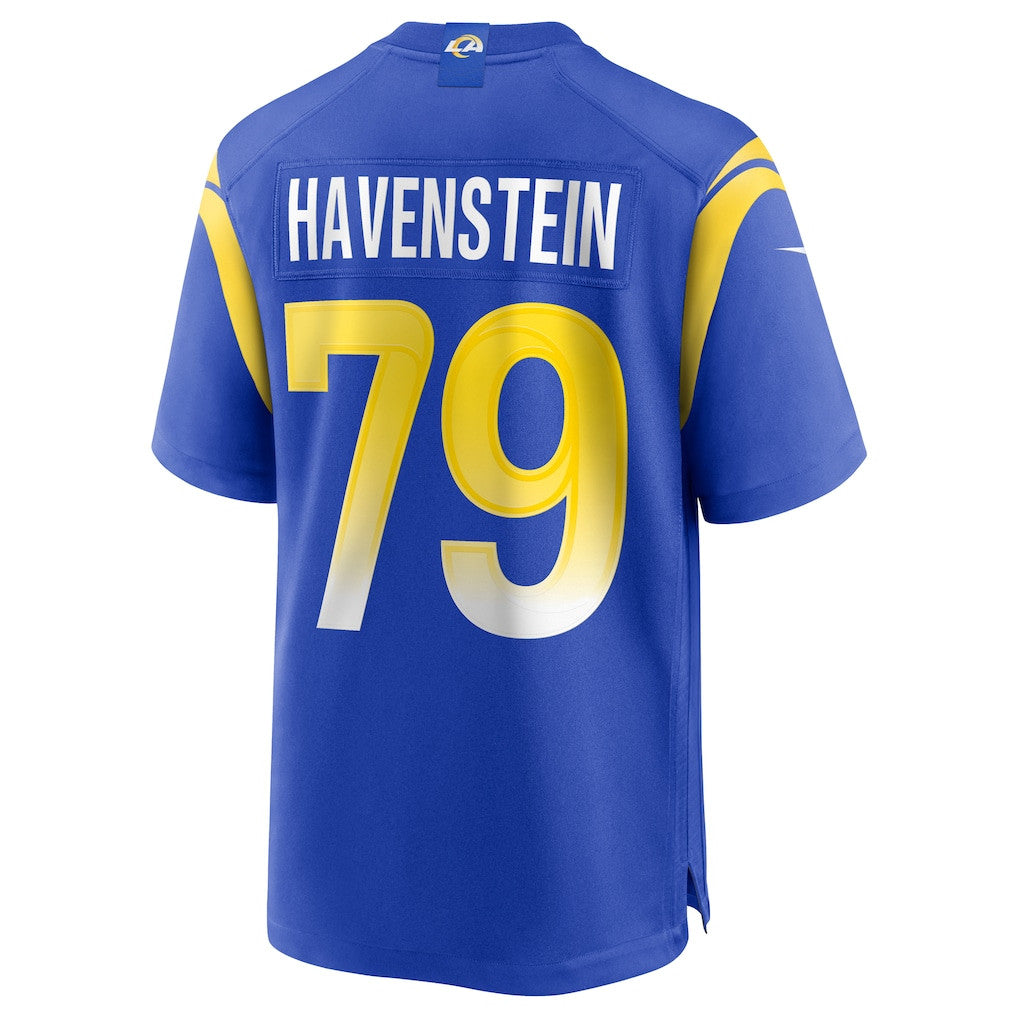 Rob Havenstein 79 Los Angeles Rams Game Men Jersey - Royal