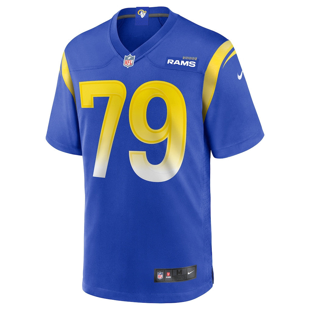 Rob Havenstein 79 Los Angeles Rams Game Men Jersey - Royal