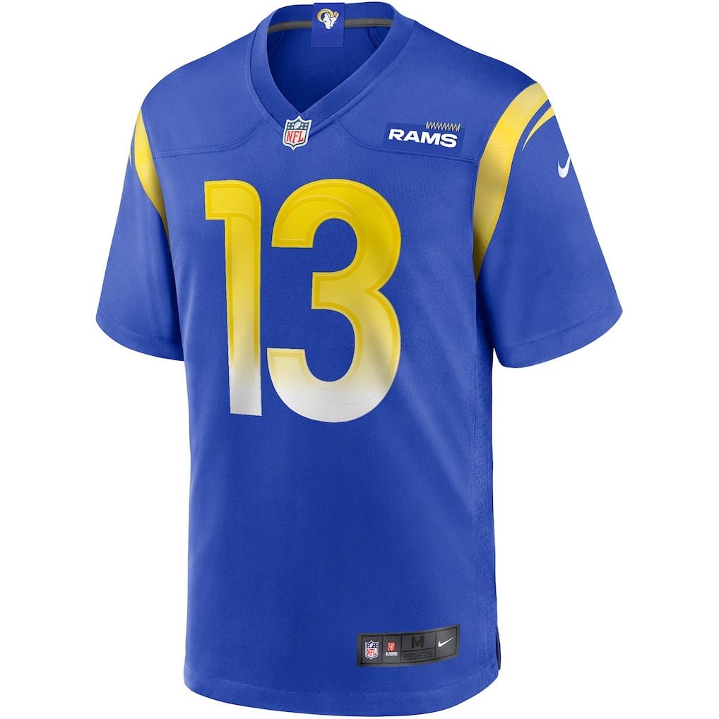 Kurt Warner 13 Los Angeles Rams Game Men Jersey - Royal