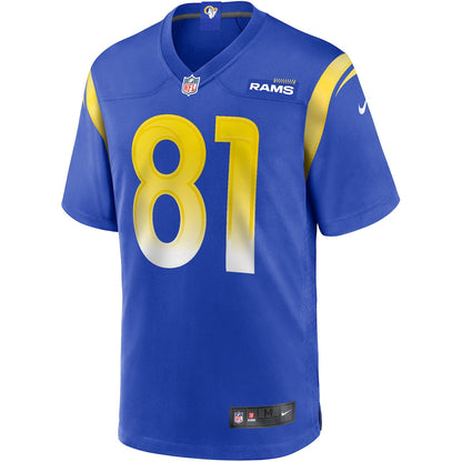 Torry Holt 81 Los Angeles Rams Game Men Jersey - Royal