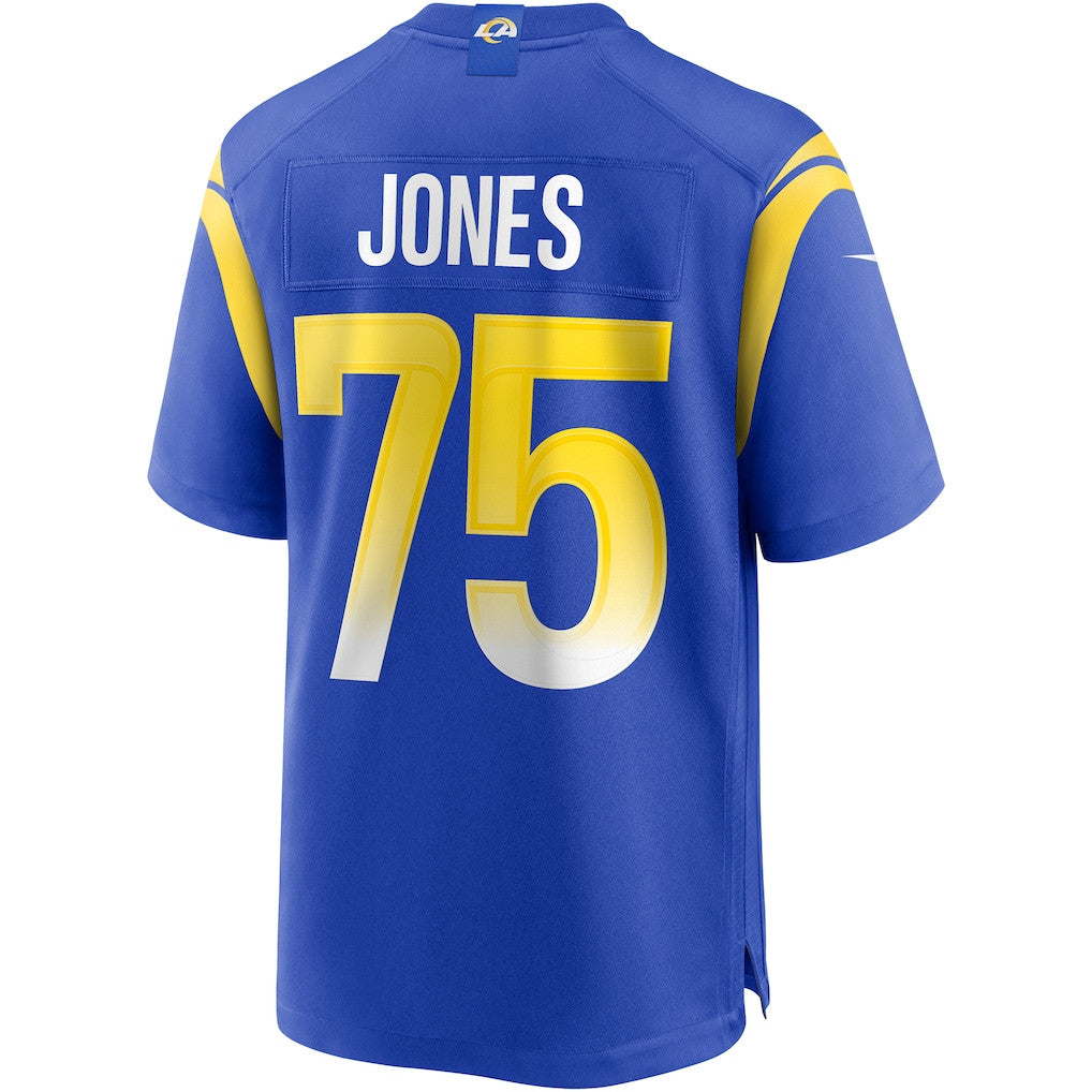 Deacon Jones 75 Los Angeles Rams Game Men Jersey - Royal