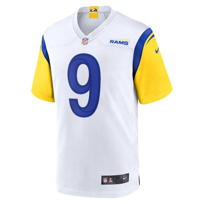 Matthew Stafford 9 Los Angeles Rams Game Men Jersey - White