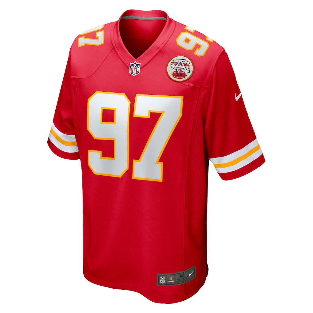 Felix Anudike-Uzomah 97 Kansas City Chiefs Game Men Jersey - Red