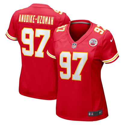 Felix Anudike-Uzomah 97 Kansas City Chiefs Women's Player Jersey - Red