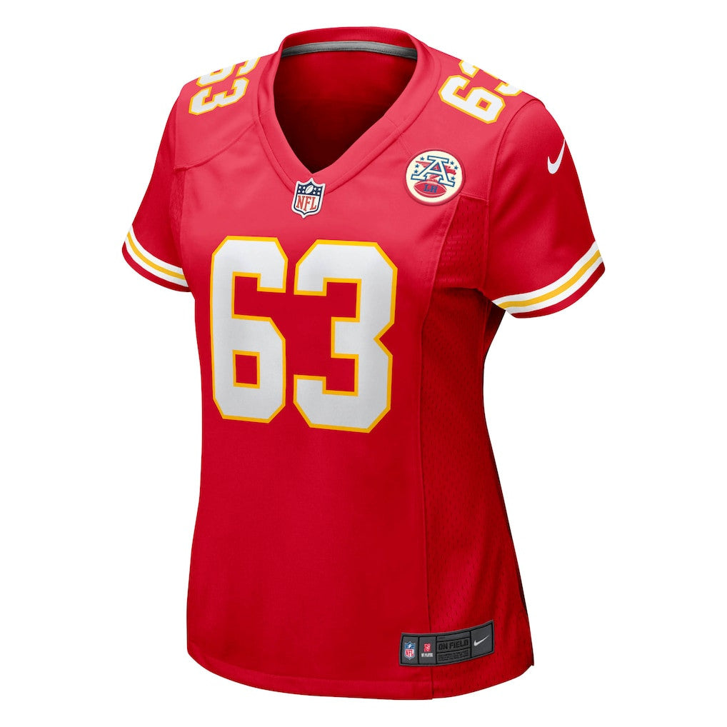 Willie Lanier 63 Kansas City Chiefs Women's Player Jersey - Red