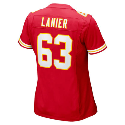 Willie Lanier 63 Kansas City Chiefs Women's Player Jersey - Red