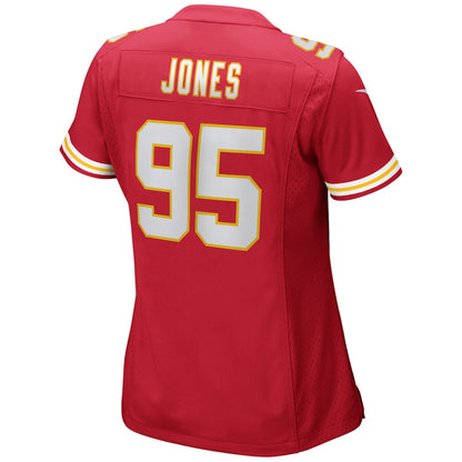 Chris Jones 95 Kansas City Chiefs Women's Player Jersey - Red