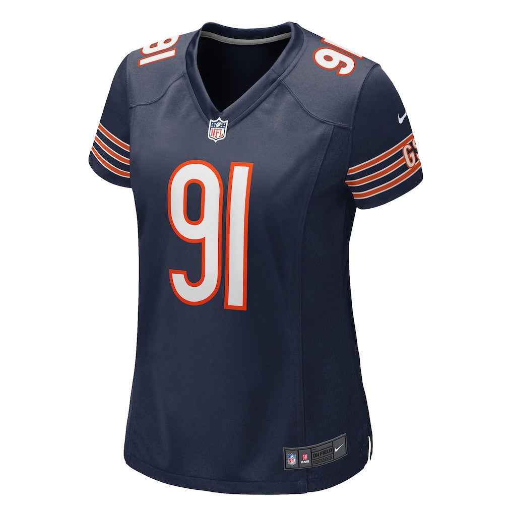 Chris Williams 91 Chicago Bears Women's Game Jersey - Navy
