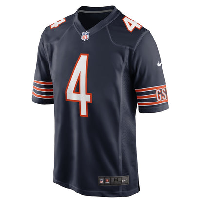 D'Andre Swift 4 Chicago Bears Team Game Men Jersey - Navy