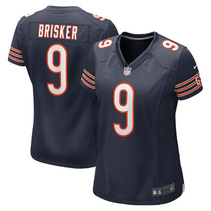 Jaquan Brisker 9 Chicago Bears Women's Game Player Jersey - Navy