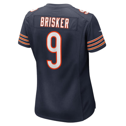 Jaquan Brisker 9 Chicago Bears Women's Game Player Jersey - Navy