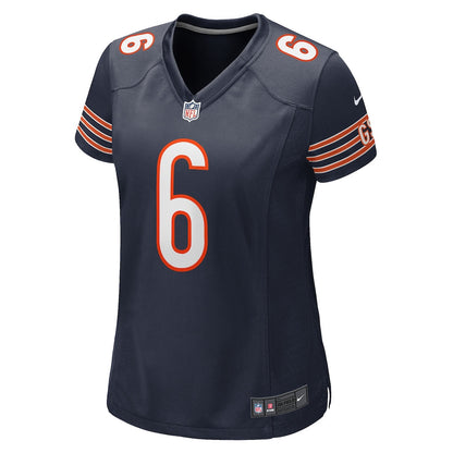 Kyler Gordon 6 Chicago Bears Women's Game Player Jersey - Navy