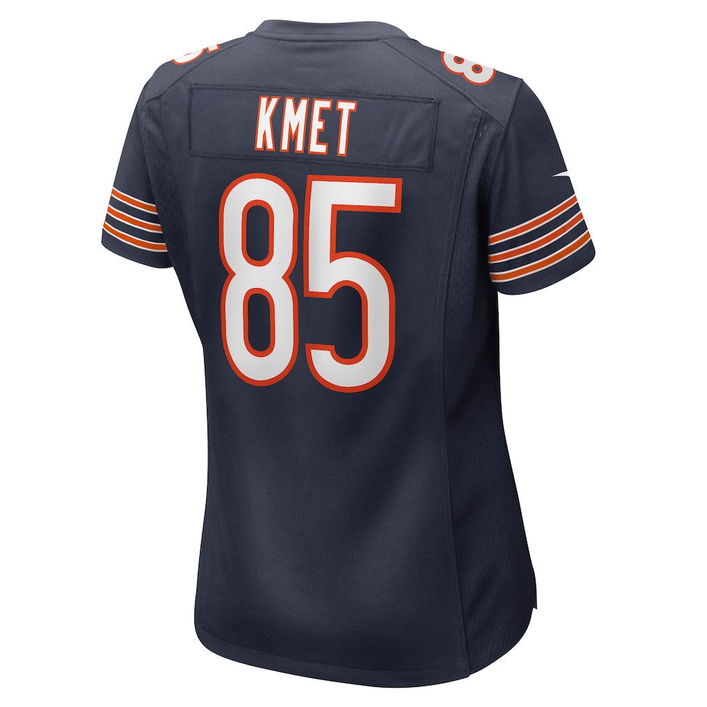 Cole Kmet 85 Chicago Bears Women's Game Player Jersey - Navy