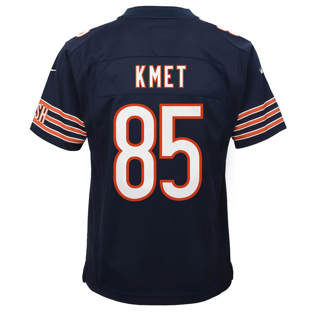 Cole Kmet 85 Chicago Bears Game YOUTH Jersey - Navy