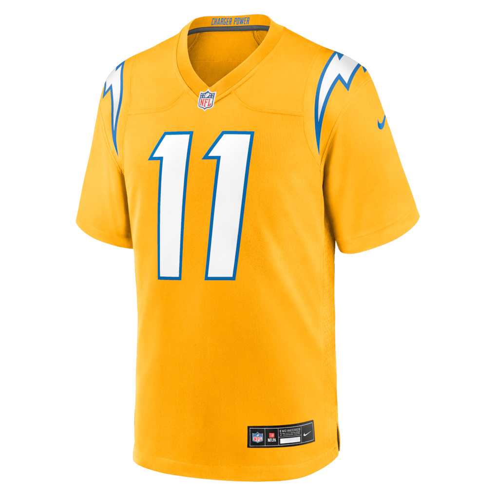 Cameron Dicker 11 Los Angeles Chargers Alternate Game Men Jersey - Gold