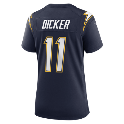 Cameron Dicker 11 Los Angeles Chargers Women's Alternate Game Jersey - Navy
